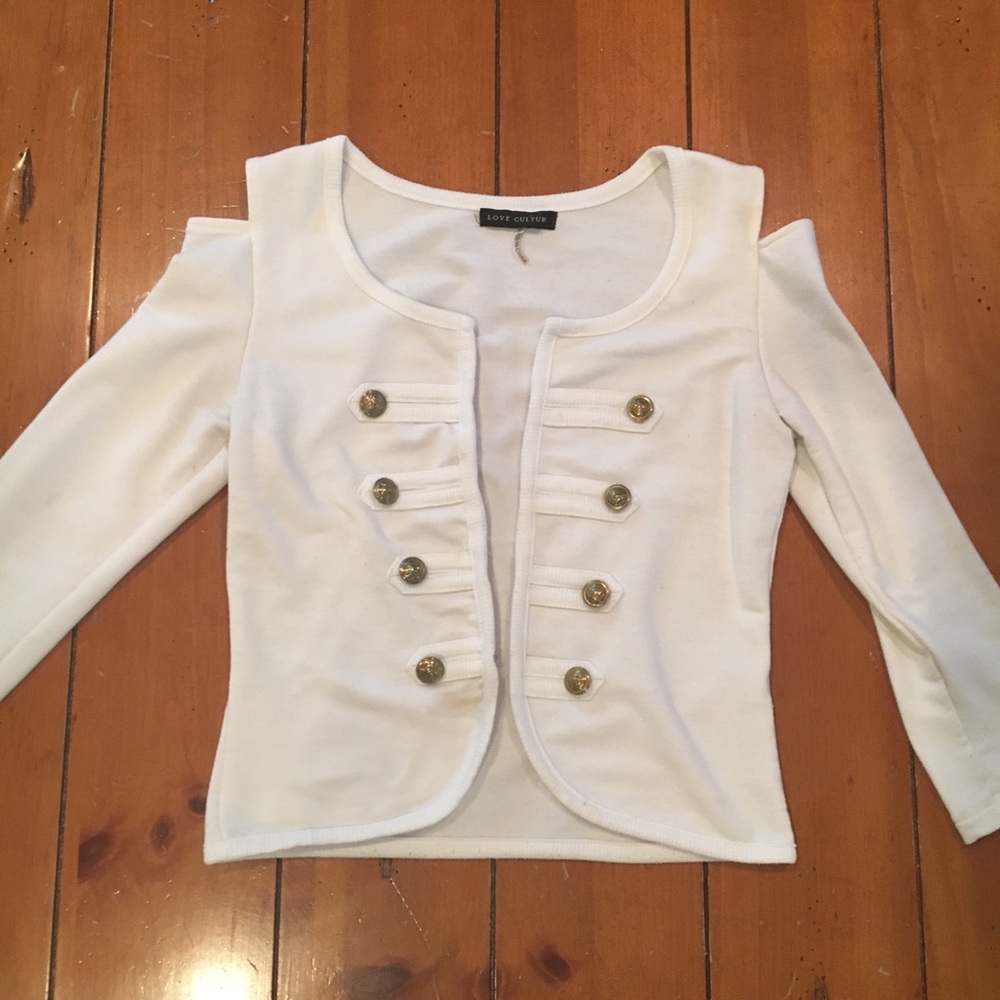 White Cardigan